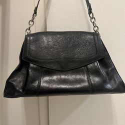 Hobo Black Leather Bag 