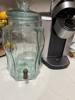 Glass Water Container 