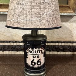 Route 66 Table Lamp