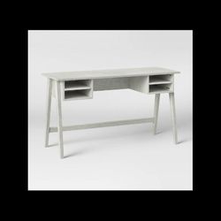 Brand New Project 62 Paulo Executive 54"in  Modern  Desk Wash White 