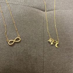 2 Waterproof Necklaces 