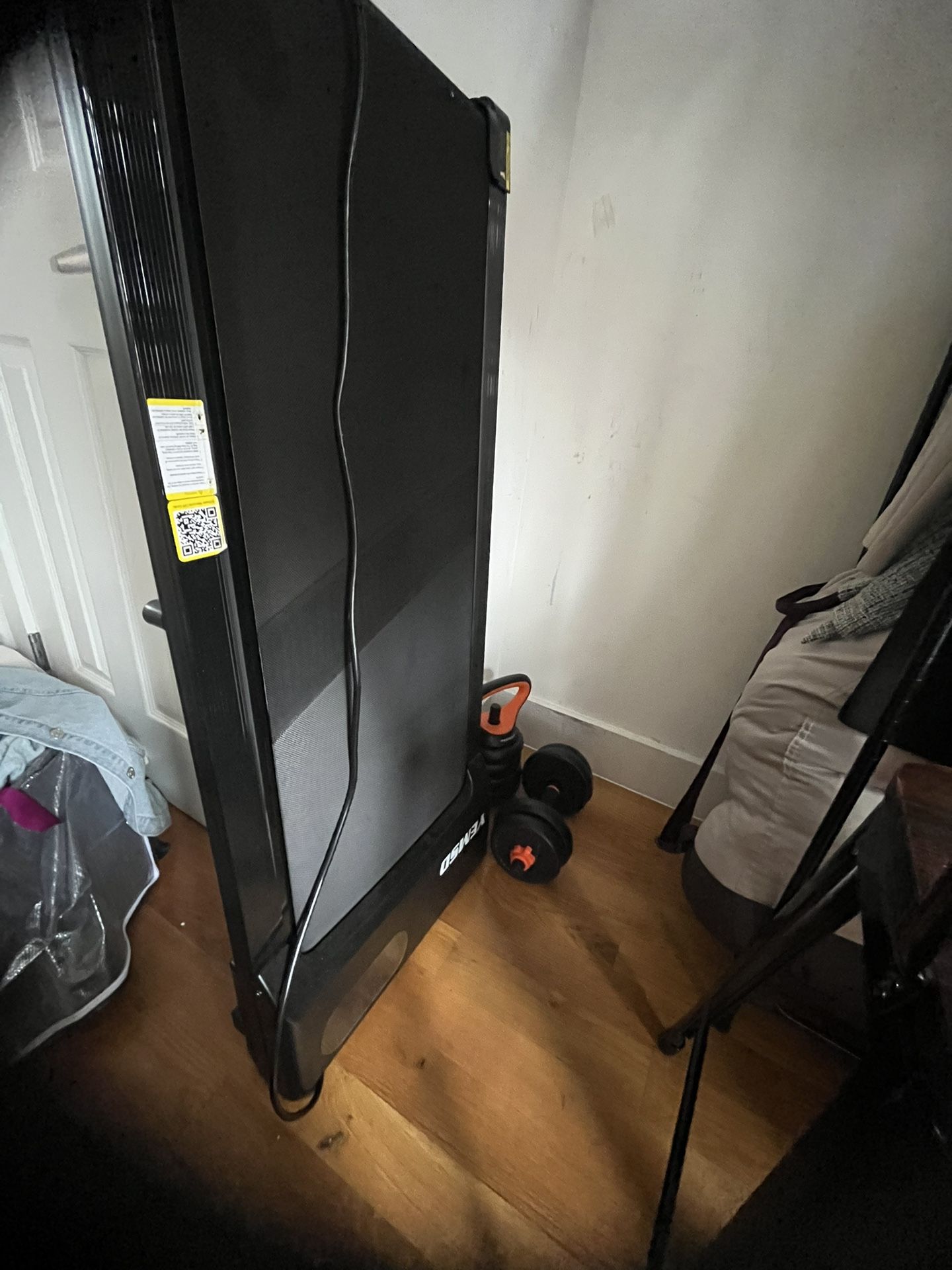 Walking pad & 20lb Weights