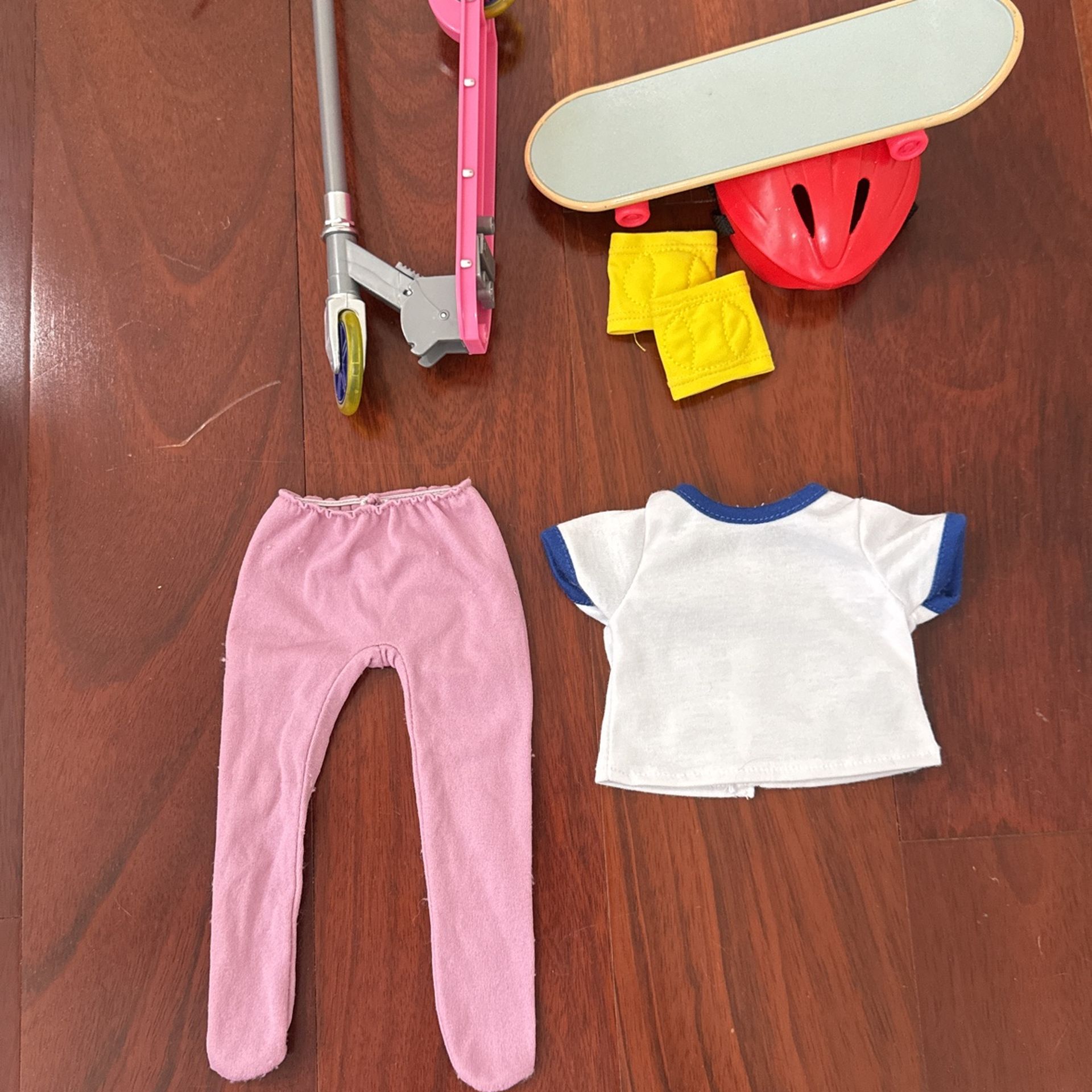 Generation Doll Skateboard And Scooter Set
