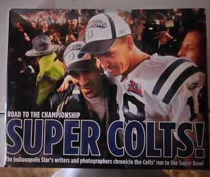 Super Colts – Road to the Championship Book – New Collector’s Edition - $10