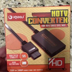 N64 HDMI Converter 1080P for N64 SNES SFC NGC 