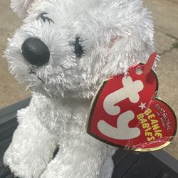 Ty Beanie Baby: Cargo the Dog | Stuffed Animal 