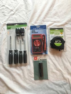 Tool set new in boxes