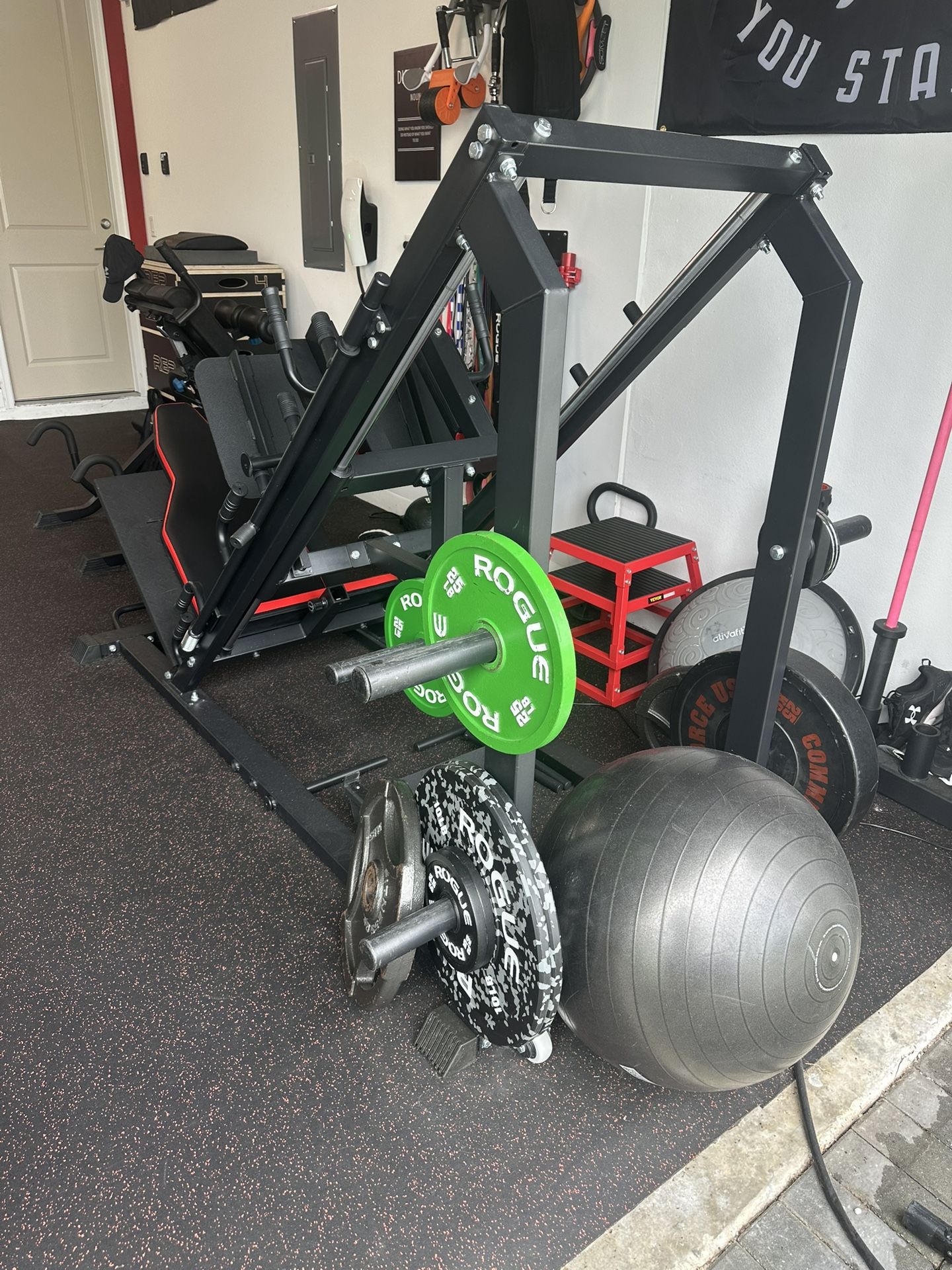 Leg Press/Hack Squat Combo