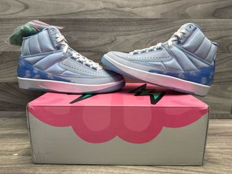 Jordan 2 Retro X J. Balvin Blue 2022 (A1D021190)