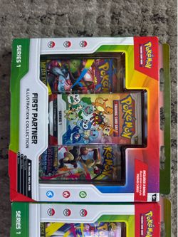 Pokémon first partner series 1