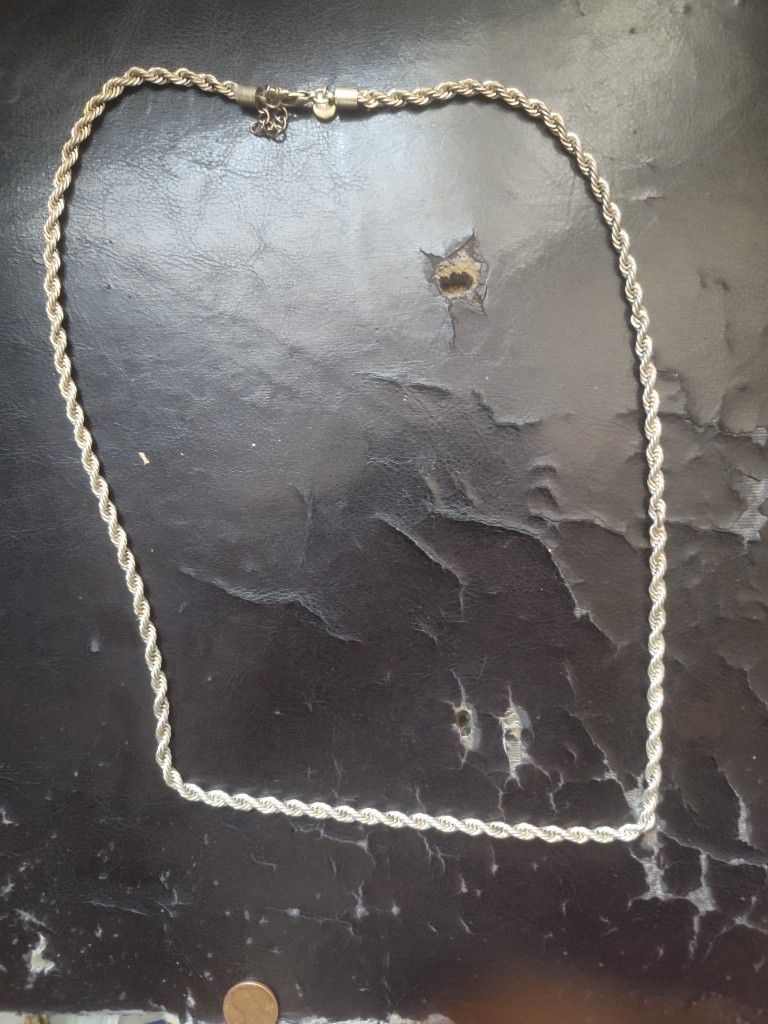 Silver Rope Chain