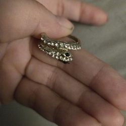 Silver Snake Ring