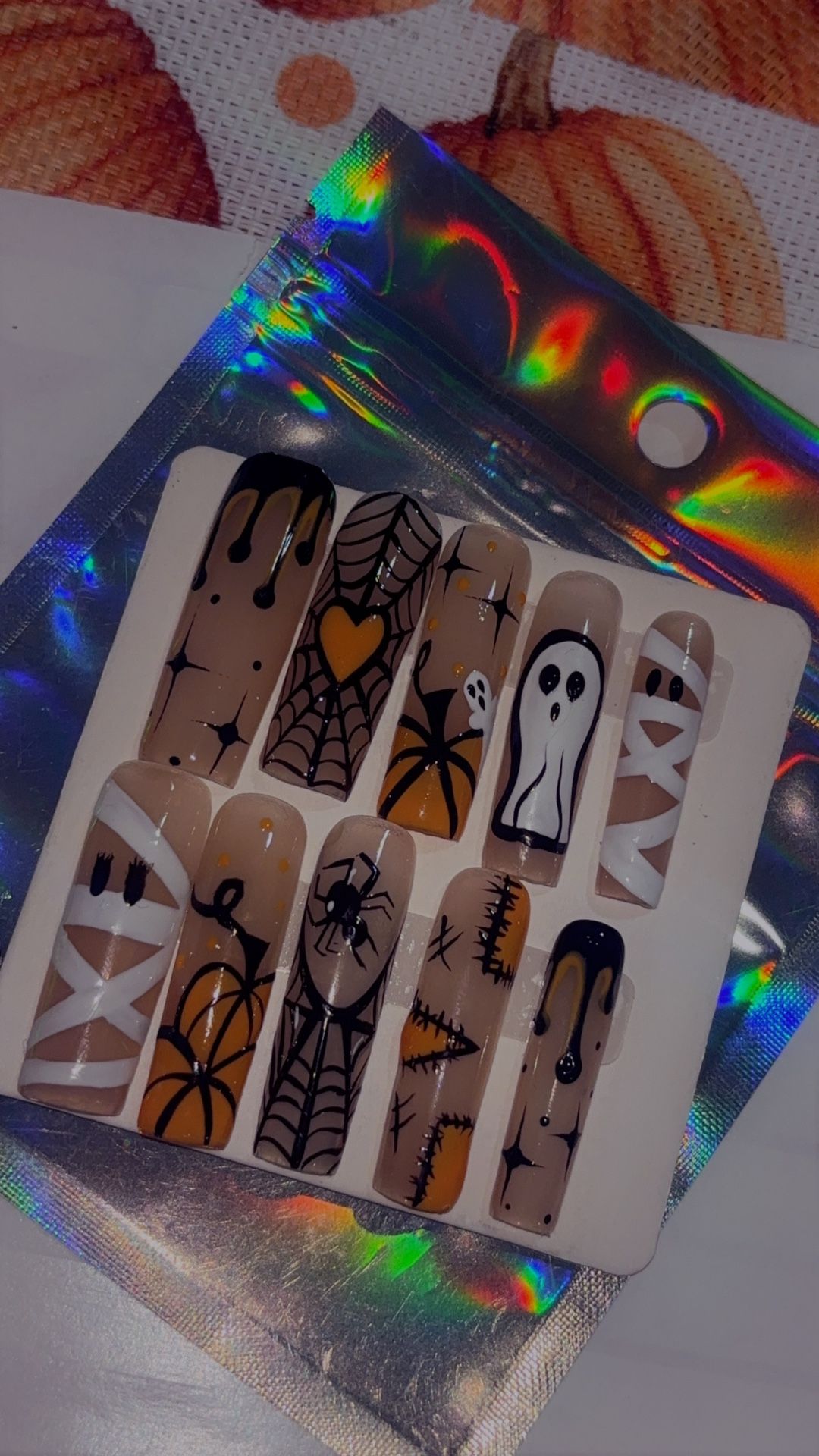 Halloween Nails Press Ons