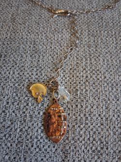 Football Lariat Chain Necklace