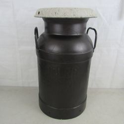 S. Adler Inc. Bronx N.Y. Dairy Milk 5 Gallon Steel Container


