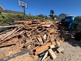 Free scrape wood