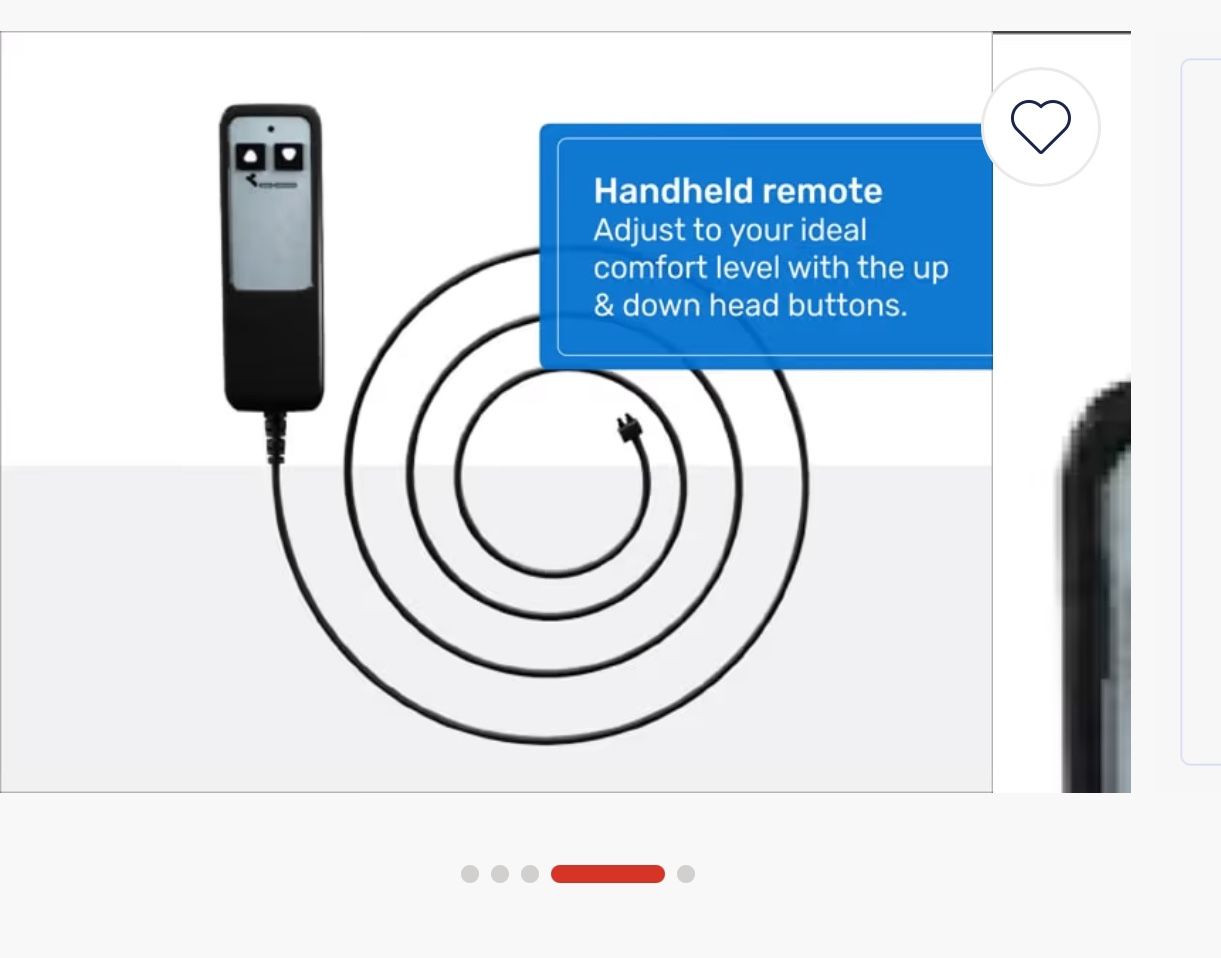 New Queen Size Adjustable Power Bed Frame