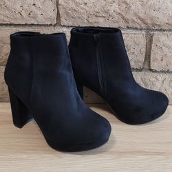 Women's Stomp High Heel Ankle Boots