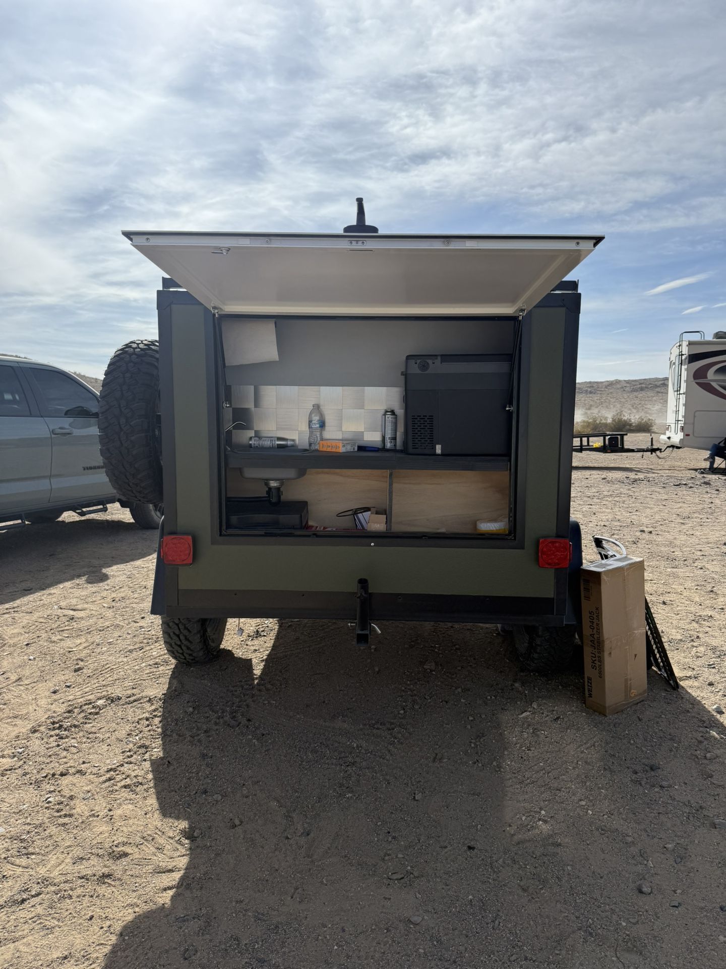 Teardrop/ Square Drop Trailer