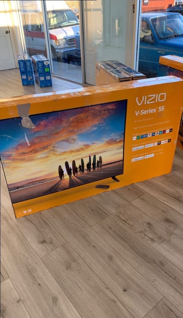 Vizio TV All new with Warranty 55 inch television XP