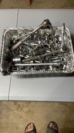 Mixed Socket and Ratchet Tool Lot