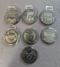 Laser Engraved Slate Coasters