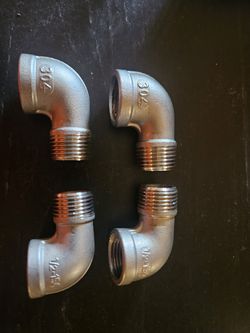 stainless steel 90 degree elbows