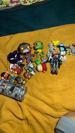 Funkopops,southpark,FNAF,pokemon,subwaysurfers,minecraft,and mario toys and collectibles