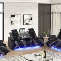 NEW 3pc POWER RECLINING SOFA LOVESEAT AND CHAIR WITH FREE DELIVERY- SPECIAL FINANCING AVAILABLE 