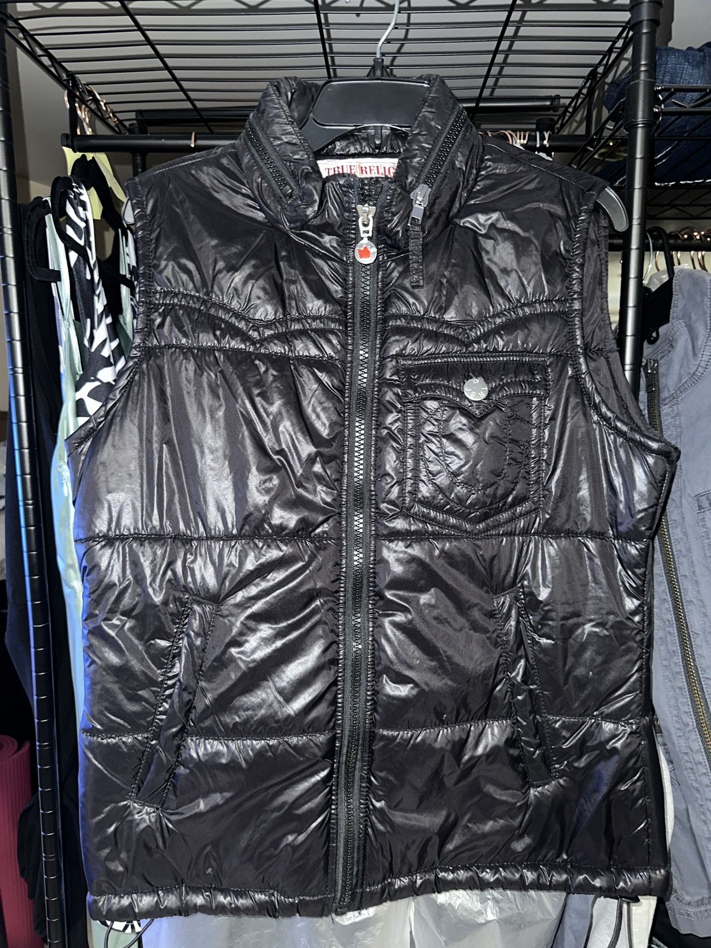 True Religion Large Puffer Vest