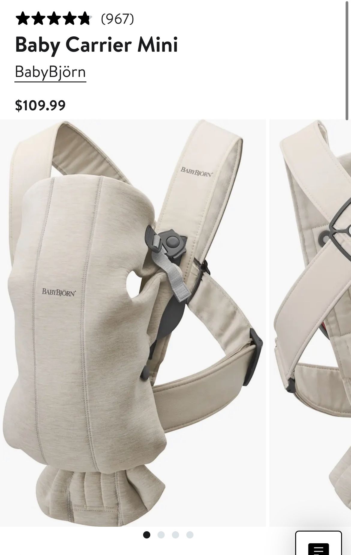 Baby Bjorn carrier 