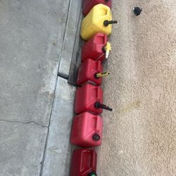 Gas Cans 5 Gallon, 2.5 Gallon 2 And 1 Gallon