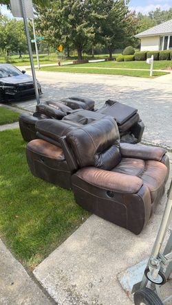 FREE Leather furniture