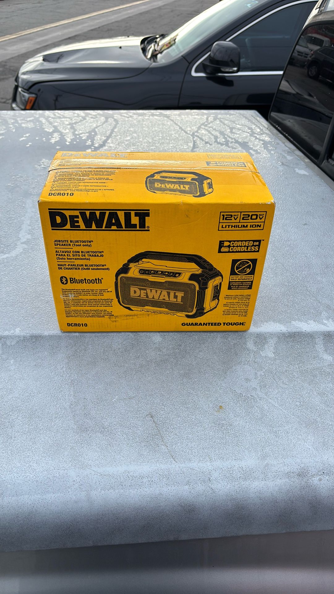 Dewalt Bluetooth Speaker