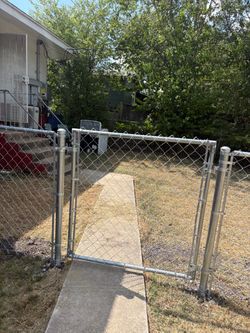 Chainlink and wood fencing