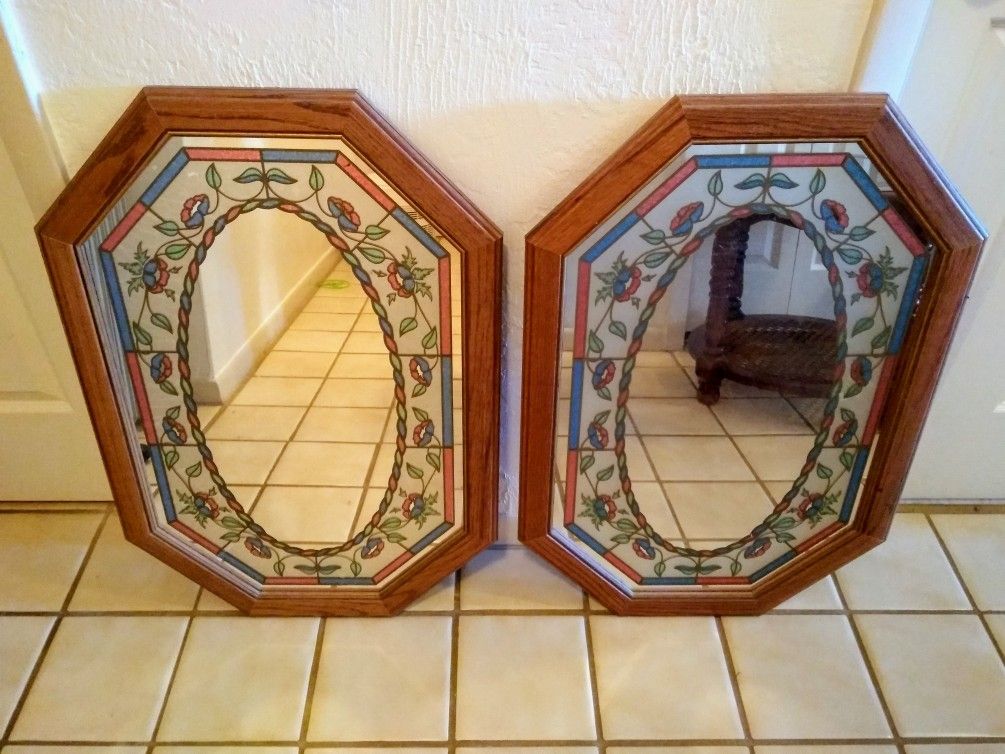 Two Wall Mirrors