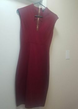New burgundy dress