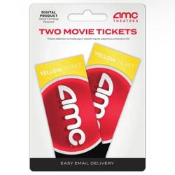 Two Black AMC Tickets 