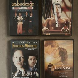 4 DVD Movies 