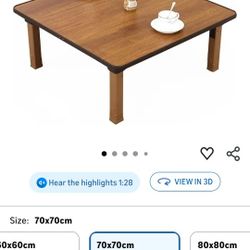 Korean folding low table (floor table)