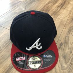 Atlanta Braves New Era 59FIFTY Size 7 3/8 (Used)