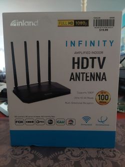New infinity HDTV antenna