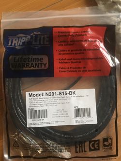 15 ft Ethernet internet cable