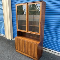 Mid Century Modern Danish Rosewood Hutch By Poul Hundevad 