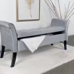 Storage Bench Gray 