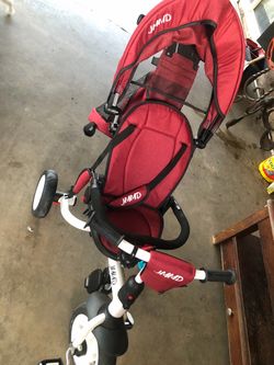 JMMD Kids Tricycle with Canopy