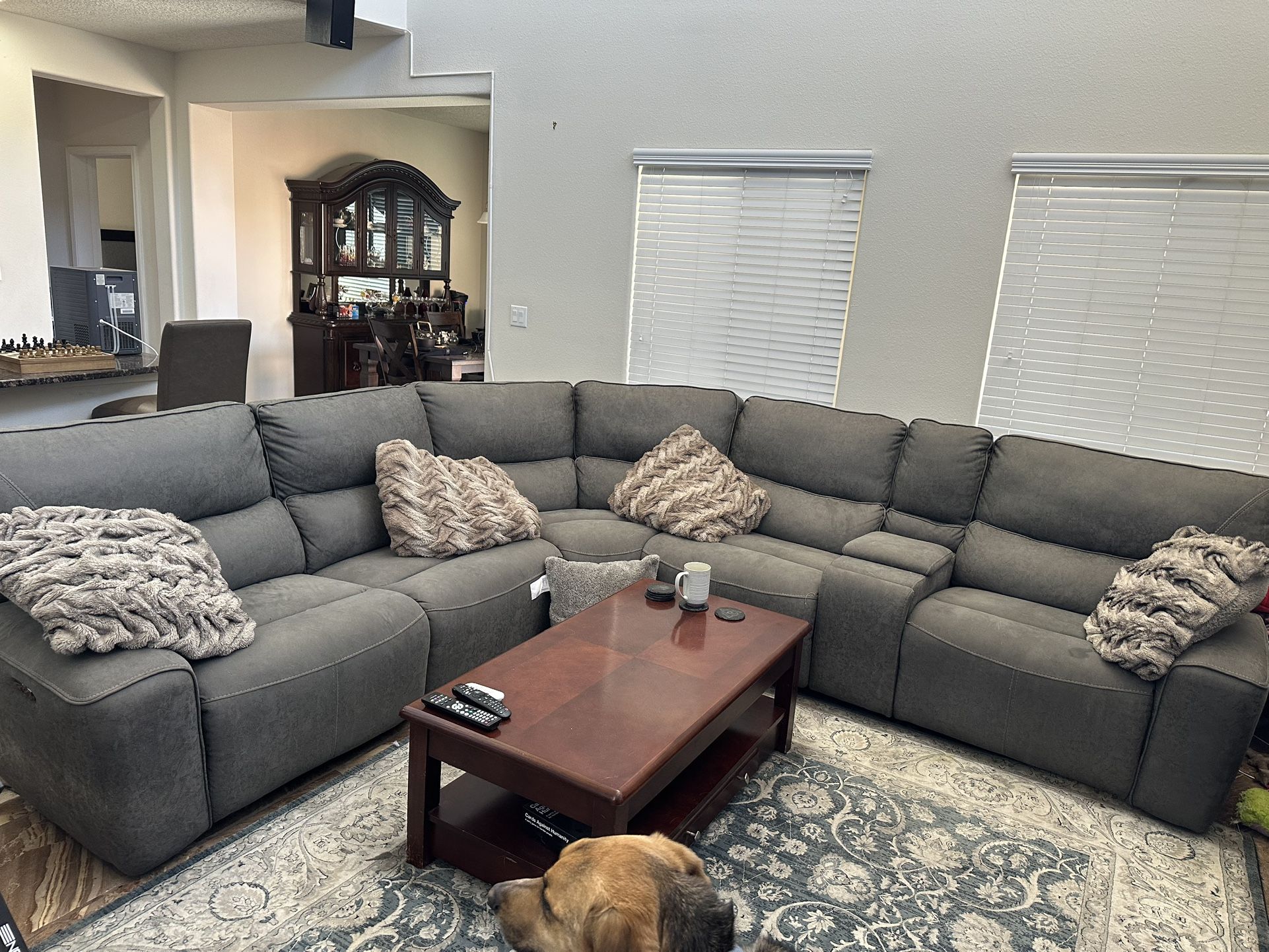 Large Sectional Couch With Reclining Seats