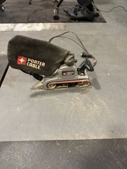 Porter cable belt sander