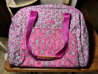 Vera Bradley Floral Duffel Bag - Like NEW!