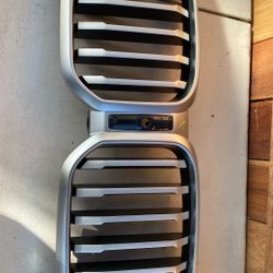 2024 BMW X3 OEM Kidney Grille Silver (Pre-Owned)